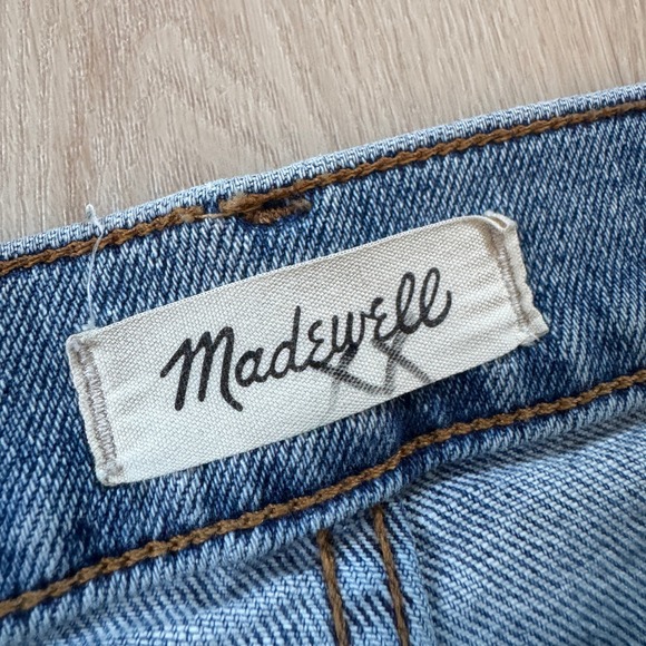 Madewell The Perfect Vintage Straight Jeans Sz 26 Reinhart Wash Ripped‎ - Picture 4 of 12